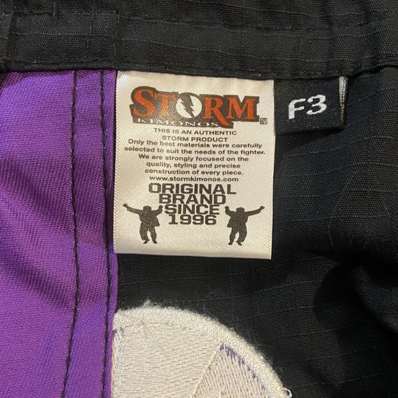 NWT ONE Jiu-Jitsu Storm kimono pants F3 (A3) GI 018 waist 42 - Picture 6 of 7